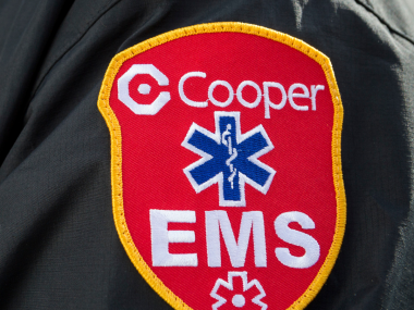 Cooper EMS uniform badge
