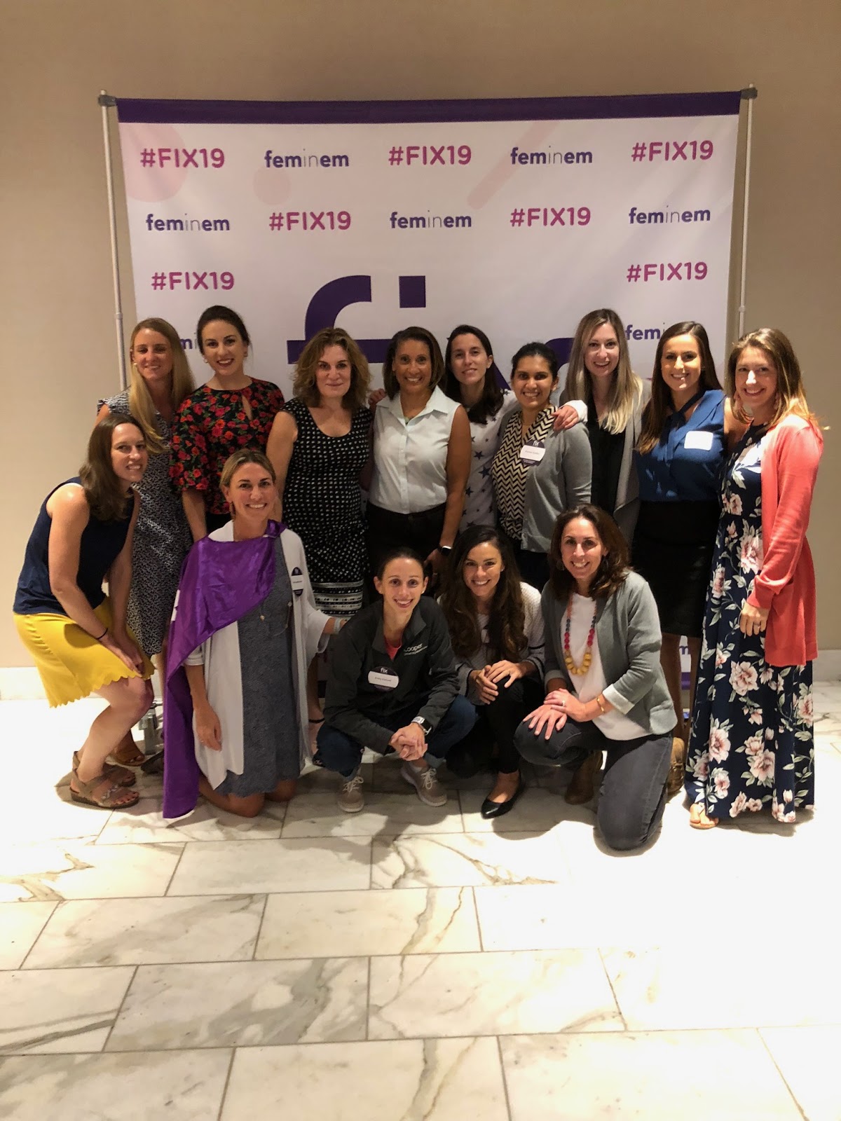 Emergency Medicine group photo from FeminEM FIX#19