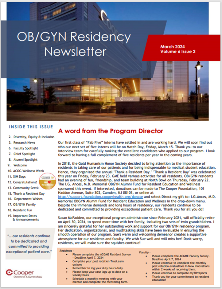 Newsletter 1st page Vol 6 Issue 2