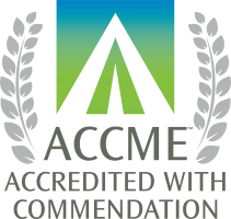 ACCME Accreditation with Commendation logo