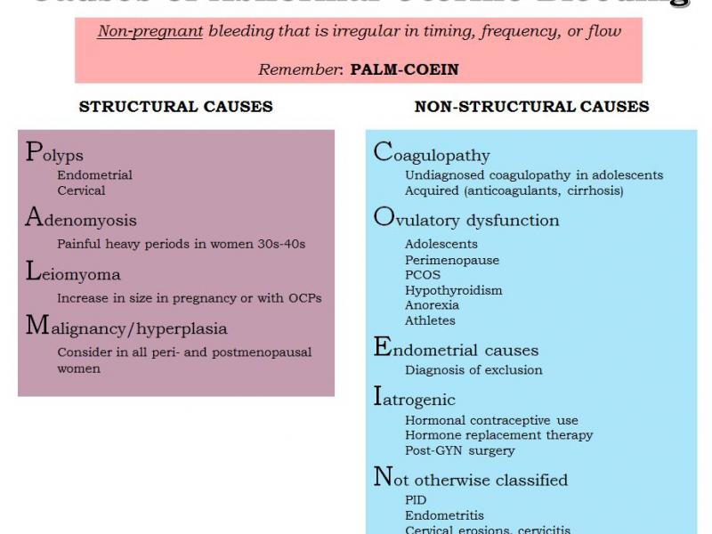 Back to Basics: Abnormal Uterine Bleeding