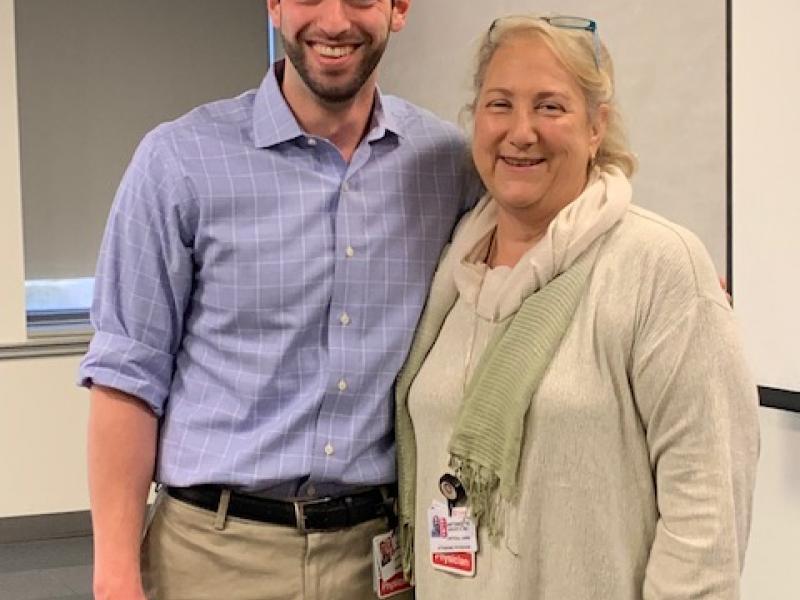 Evan Schreyer, MD, PGY-3 Named Cooper's "Resident of the Quarter"