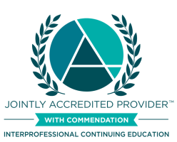 Logo for the CME Accreditation - Jointly Accredited Provider