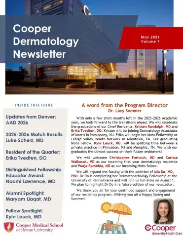 Cooper Dermatology Newsletter - May 2026 Cover